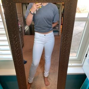 White jeans